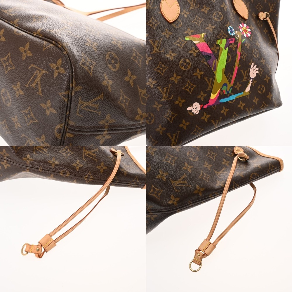 Louis Vuitton Monogram Neverfull LV Hands Takashi Murakami MOCA LA Limited - Picture 6 of 10